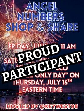 ANGEL NUMBERS SHOP & SHARE PARTICIPANT #51